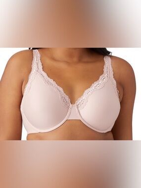 Wacoal Softly Styled Beige (Rose Dust) Supportive Bra - 38G. NWOT